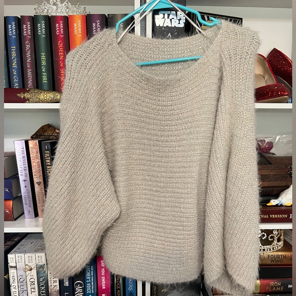 HYFVE Cream Crew Neck Sweater